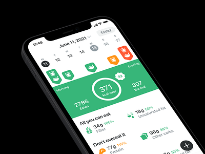 Meal Tracker app design figma icons ios app meal meal tracker ui design ux design