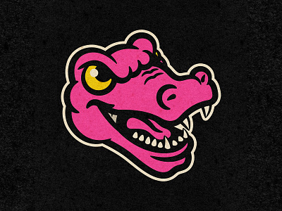 pink alligator logos
