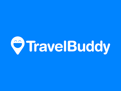 TravelBuddy branding location logo startup travel turism