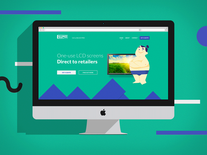Sumo Screens Full Website graphic design ui ui design web website