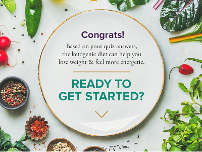 Keto Landing Page Design