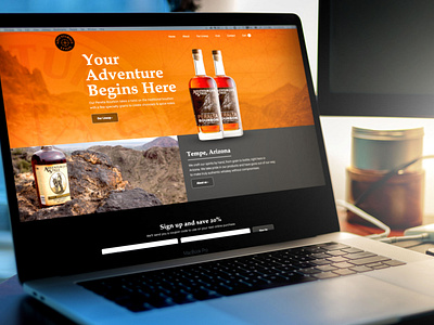 Adventurous Stills - Web Design