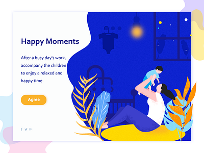 Happy Moments illustration