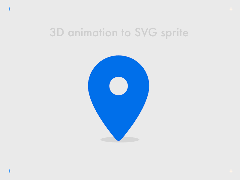3D animation to a flat SVG sprite by Artemy on Dribbble
