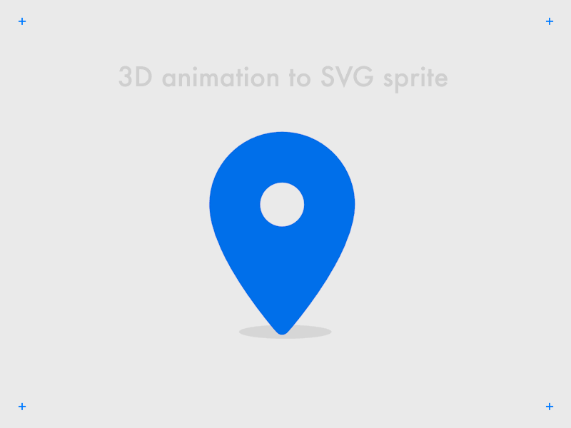 Download 3d Animation To A Flat Svg Sprite By Artemy On Dribbble