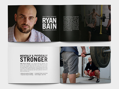 Brochure Layout | Staff & Fitness brochure brochure design excercise fitness healthcare layout staff