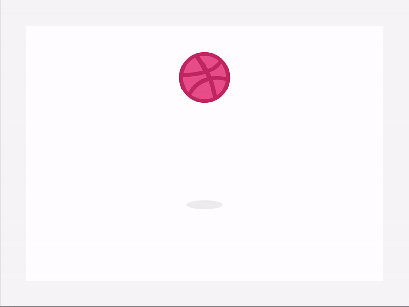 Frist-dribbble show Bello dribbble！ animation principle