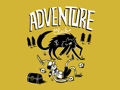 Roark Adventure Club adventure character design handlettering illustration procreate roark typography