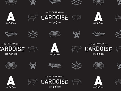 Ardoise Pattern brand illustration pattern