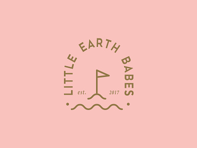 Little earth babe 2 branding clothing logo typeface