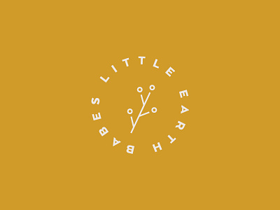 Little earth babe 3 branding clothing logo typeface