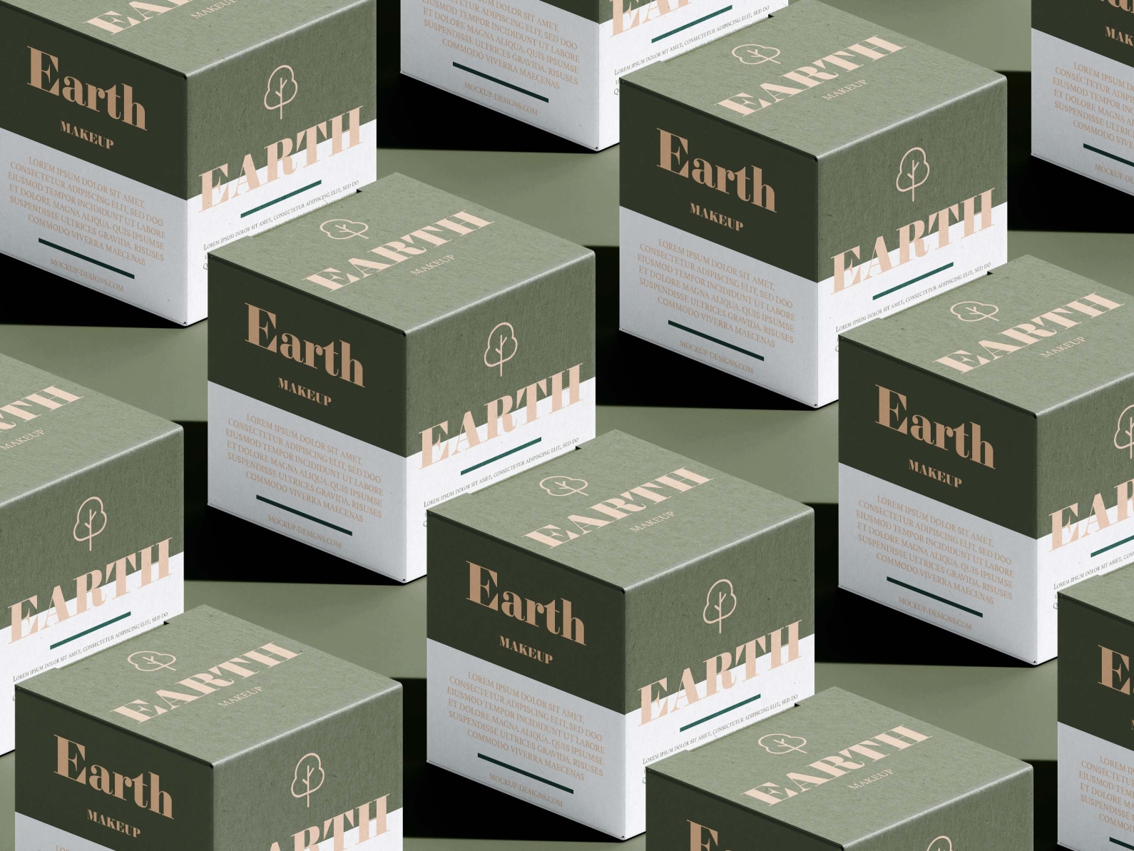 Earth makeup Outer Packaging by Madison Votzi on Dribbble