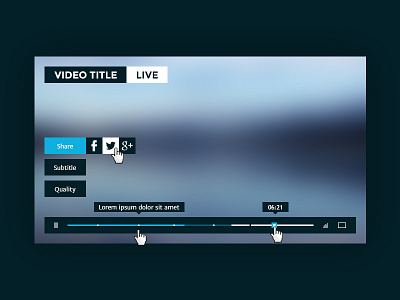 Video player live