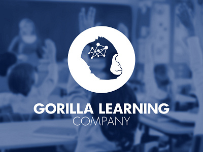 Gorilla Learning Company Logo (FINAL) circle education gorilla logo