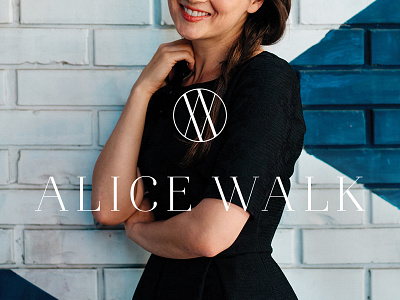Alice Walk Logo and Mark