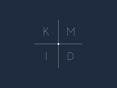 KMID Alternate Logo (Rebrand) crosshair custom font interior design logo