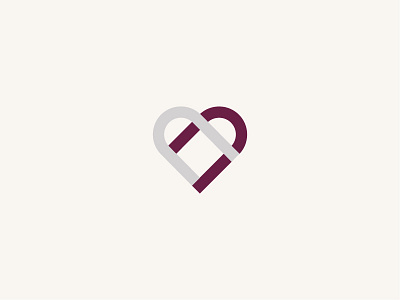 Urban Community Logo branding charity community heart logo logo mark nonprofit wine