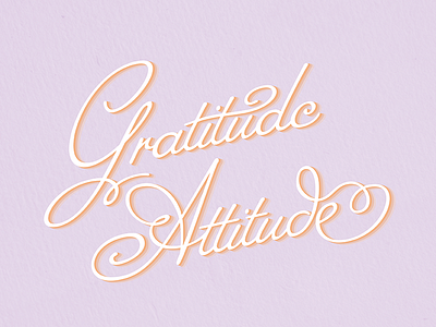 Gratitude Attitude