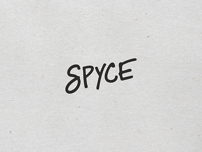 Spyce Final Logo branding logo restaurant signature typography