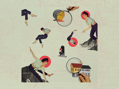 11 collage design editorial illustration graphic design illustration layers