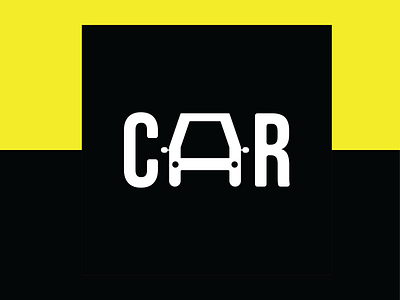 minimal car shop logo