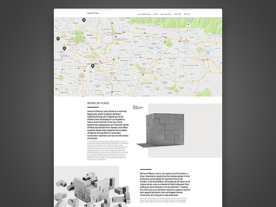 Sense Of Place - website web design website