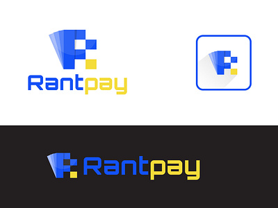 Rantpay payment logo | R letter logo | modren R logo