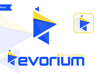 Revorium Modern logo | R logo design | R letter app branding cash logo creative logo design graphic design illustration letter logo logo logos modern r money transfer payment logo r letter r lgoo take logo vector