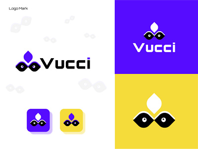 Vucci logo design | v letter logo