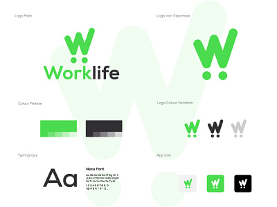 W letter logo - Company logo design branding creative logo design graphic design illustration life logo logo logos vector work work logo
