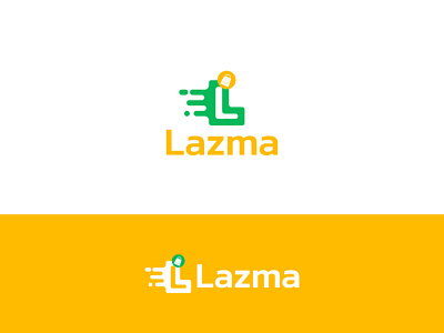 L letter logo design - Online shop logo design