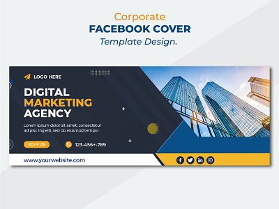 Corporate Facebook Cover banner ads corporate facebook cover facebook banner facebook cover facebook timeline cover graphic design web banner