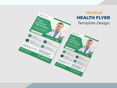 Medical Flyer design clinic flyer creative flyer flyer flyer design graphic design health flyer healthcare flyer medical flyer professional flyer