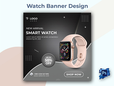 watch social media ads design banner ads banner design graphic design instagram post social media banner social media post design watch watch ads watch banner watch facebook ads watch instagram post watch social media ads web banner