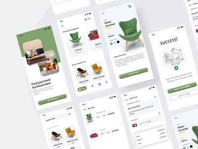 Furniture App Design By Surbhi On Dribbble