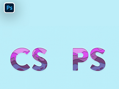CS PS app branding design graphic design icon illustration logo ui ux vector