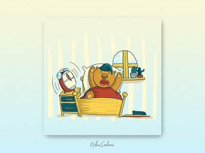 Illustration: bears character design design emoji graphic design hand drawn illustration mascot vector