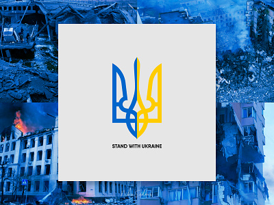 STAND WITH UKRAINE graphic design nowar poster standwithukraine stopwar ukraine war