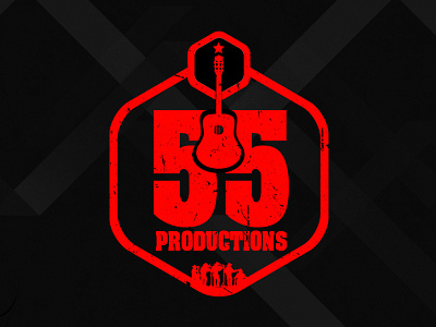 I 55 Productions logo design uiux design