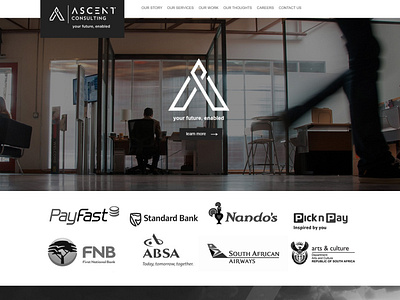 Ascent Consulting business consulting technology consulting website design wordpress