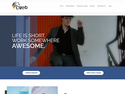 CV Citi career listings cv upload website design wordpress