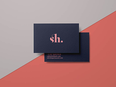 Sabine Holland: Fashion Editor Branding branding graphic design identity print design