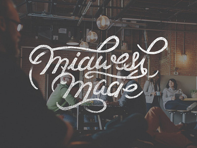 Midwest Made collaboration hand lettering hand lettering honest folks lettering midwest midwest made script texture typeface