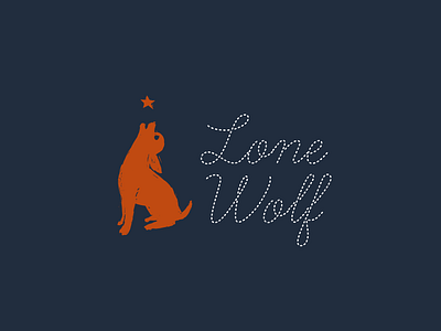lone wolf big dog branding chihuahua illustration procreate
