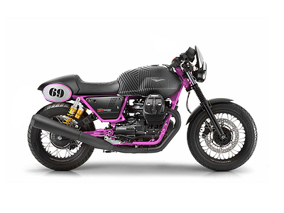 Giro Tribute Based on Moto Guzzi V7 III Racer