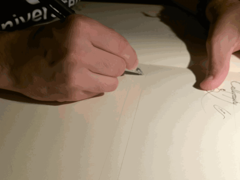 Calligraphy practicing calligraphy paper pencil sketch