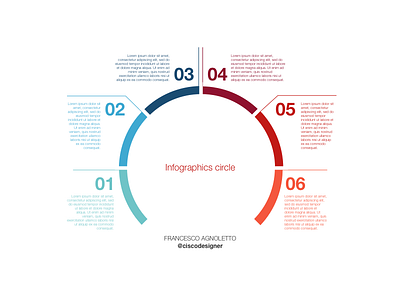 Infographic circle - sketch template infographics sketch template ui
