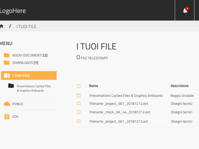 File Manager Project clean file manager sketch ui