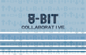 8 Bit Logo 8bit dailydesignerscollaborative ddc keithhensley poster