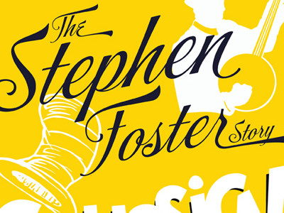 Stephen Foster graphic design keith hensley poster typography